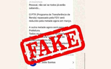 Prefeitura de Brumadinho alerta sobre fake news para programa de auxílio