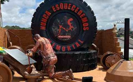 Corpo de Bombeiros inaugura memorial para as vítimas do rompimento da barragem em Brumadinho