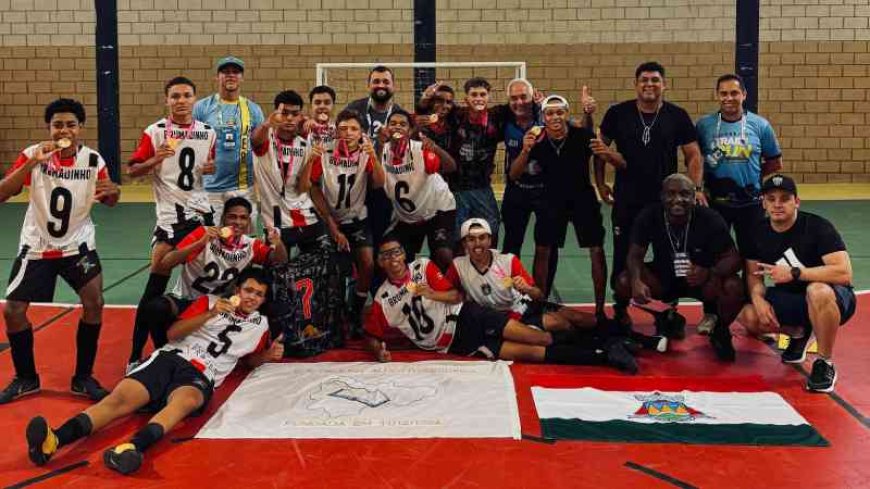 Brumadinho volta a conquistar medalha de ouro no JEMG após 15 anos