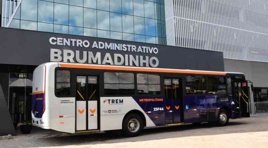 Brumadinho renova frota de ônibus metropolitanos com recursos de reparação da Vale