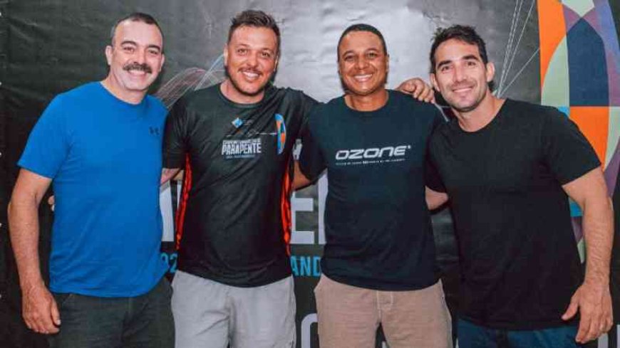 Brumadinho conquista o vice-campeonato por equipes em etapa do Campeonato Brasileiro de Parapente