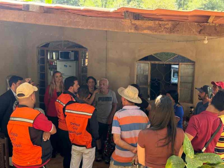 Brumadinho mapeia famílias próximas à área de risco da barragem da Emicon