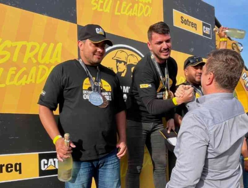 De Brumadinho, Paulo Maia vence o Desafio Mundial dos Operadores em Minas