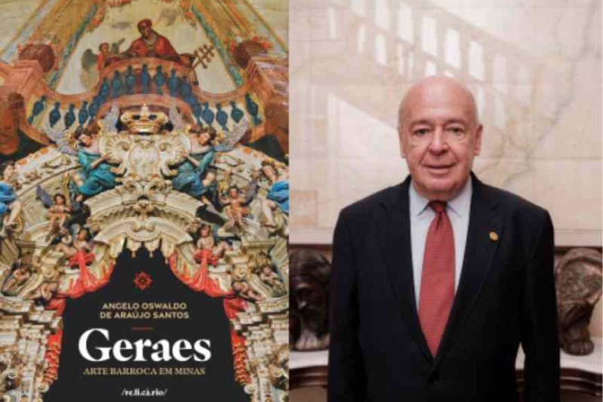Angelo Oswaldo lança livro com 17 ensaios inéditos sobre o barroco mineiro