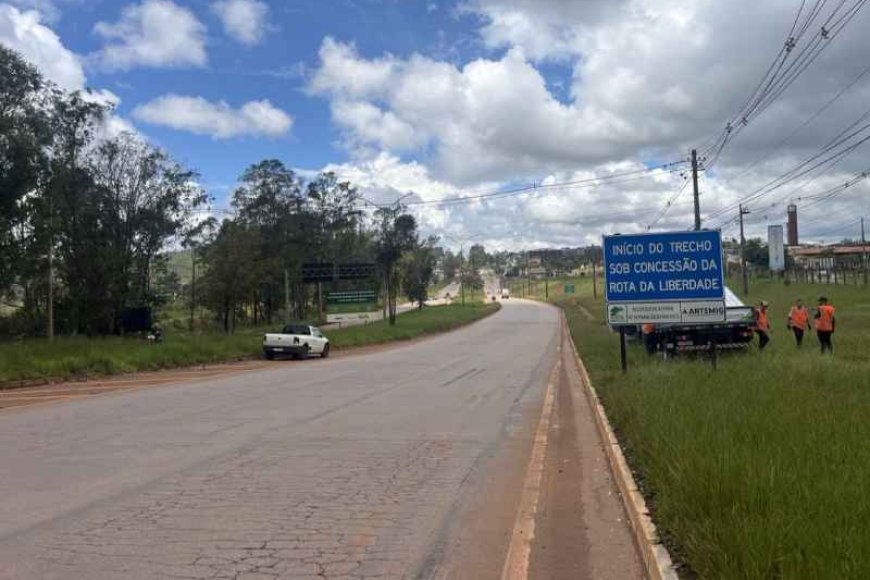 Concessionária inicia operação de novo lote rodoviário entre Ouro Preto e Mariana